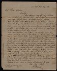 Letter from Thomas A. Demill to Captain Thomas Sparrow 